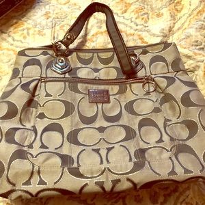 Coach Poppy with matching ID case